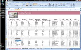 Wedding Guest List Template Excel Wedding Guest List Guest List Template Wedding Guest List Template
