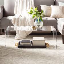 *custom sizing never a problem* hand crafted in the u.s. Youngmenheaven Round Clear Acrylic Coffee Table