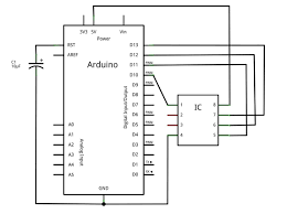 Arduino Schematic This Simple Schematic Will Be Used As A First Wiring Project Arduino Cool Tech Microcontrollers