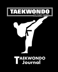 Taekwondo Black Belt Journal Martial Arts Journal Note Book 8