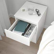 Good condition ikea malm bedside table drawer unit. Kullen White Chest Of 2 Drawers 35x49 Cm Ikea