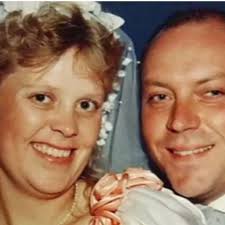 Three sons played in garden where pregnant mum's body was buried by  murderer husband