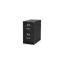 Drawers have full drawer extension for complete access to all documents. Realspace Pro 26 1 2 Depth Vertical Letter File Cabinet 2 Drawer Black Hd Supply