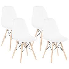 Bold Tones Dining Chairs Kitchen Dining Room Furniture The Home Depot