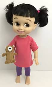 DISNEY STORE PIXAR Animator's Collection Monster's Inc Boo Doll with Mikey  16” EUR 45,02