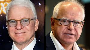 Steve Martin responds to rumors he'll play Tim Walz