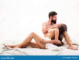 Love and Passion Concept. Touch Her Sensual Breasts. Couple Passionate  Naked Lovers Stock Photo - Image of hair, girlfriend: 129158886