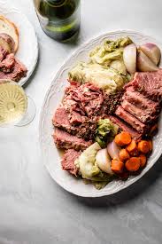 The nutritional information is included here as well, the calories, saturated fat, etc. Instant Pot Corned Beef Joanie Simon
