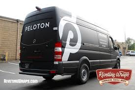 Mercedes Sprinter Van Wrap For Peloton Of Seattle Van Wrap Mercedes Sprinter Van Signage