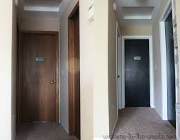 If you've been following for any length of time, you know i love paint. Hallway Makeover White Trim Reveal