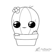 Dibujos Para Colorear Kawaii Faciles