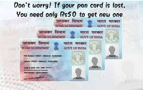 Don T Worry If Your Pan Card Is Lost You Need Only Rs50 To Get New One Newsdakiya Cards Card Downloads No Worries