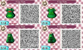 Froggy Chair Dress Qr Code Qr Codes Animal Crossing Qr Codes Animals Animal Crossing