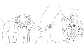 Gru and dru coloring pages. Gru And Balthazar Bratt From Despicable Me 3 Coloring Page Free Printable Coloring Pages For Kids