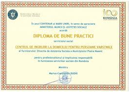 Global city business park, corp 01, etaj 9, municipiului piatra neamt sos. DirecÈia De AsistenÈÄ SocialÄ Piatra NeamÈ Premiu Pentru Bune Practici