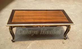 Dengan rangka kayu jati dan dilengkapi busa berkualitas, kursi tamu. Meja Tamu Minimalis Jati Meja Tamu Minimalis Cahaya Mebel Jepara