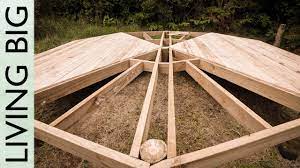 Diy Deck Platform For A Lotus Belle Tent Or A Yurt Lotus Belle Tent Diy Deck Yurt
