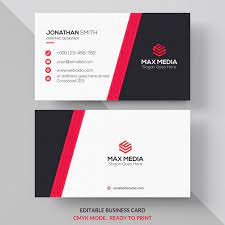 modern professional business card business card design creative business elegant business cards