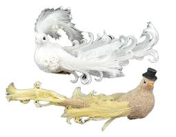 Bird In Hand Family Restaurant Coupon Touch Of Nature 2 Piece Fancy Linen Wedding Bird Set 6 Inch Tan White Click Image To Review More Details Wedding Birds Wedding Linens Diy And Crafts