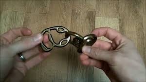 Difficulty level of this puzzle is 5 out of maximum of 6. Hanayama Enigma Puzzle Solution Quick And Easy Video Dailymotion