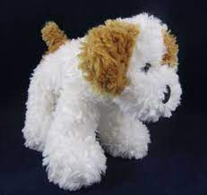 Best Made Toys Stuffed Dog White Fuzzy Plush Animal Brown Spots Black Nose Ebay Animals For Kids Plush Animals Animal Plush Toys