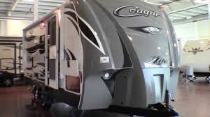 24 ft travel trailer with slide out. 2013 Cougar X Lite 19 Rbe Travel Trailer With Slide Youtube