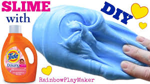 How To Make Slime With Glue And Laundry Detergent Diy Basic Tide Slime Recipe Fast Easy Tutorial Only 2 Ingredients Slime Recipe Slime With Tide Cool Slime Recipes