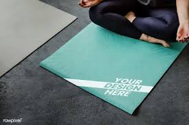 Download Premium Psd Of Woman Meditating In A Yoga Class 1201641 Yoga Class Get In Shape Yoga