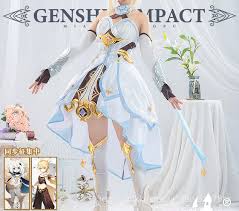 The miniature is printed on a 85 mm scale with a base. Genshin Impact Cosplays Traveler Aether Lumine Dress Cosplay Costume C6sb Shopee Philippines