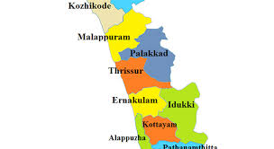 Map of kerala with state capital, district head quarters, taluk head quarters, boundaries, national highways, railway lines and other roads. Districts Of Kerala My Words Thoughts