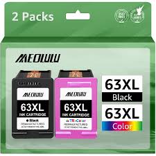 Amazon.Com: 63Xl Ink Cartridges Black And Color Remanufactured Replacement  For Hp Ink 63 63Xl 63 Hp63Xl Used For Deskjet 1112, 2130, 3630 Series; Envy  4510, 4520; Officejet 3830, 4650, 5200 Printer F6U63A F6U64A : Office  Products