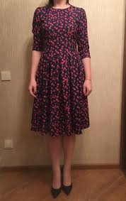 Simple Flavor Women S Floral Vintage Dress Elegant Midi Evening Dress 3 4 Sleeves At Amazon Women S C Elegant Dresses Evening Midi Dress Womens Vintage Dresses