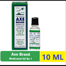 I've been using axe oil since childhood, and this one must be substitute of original axe oil and not the real one from singapore. Axe Brand Universal Oil Pack Of 4 10ml