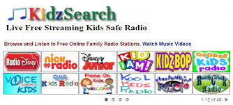 Kidzsearch Music Offers All The Best Free Safe Radio Stations Made Just For Kids Http Www Kidzsearch C Keeping Kids Safe Online Music For Kids Radio Station