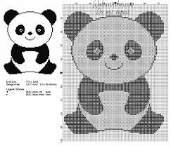 Register and upload yours too! A Panda Animal For Babies Free Simple Cross Stitch Pattern 73 X 90 Stitches 2 Dm Animal Cross Stitch Patterns Cross Stitch For Kids Cross Stitch Projects Ideas