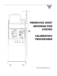The 2008t hemodialysis machine is built on three decades of market leadership. 2008 Cal Calibration Computer Keyboard