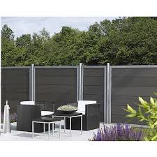 Wpc Desigzaun Alu Anthrazit 90 X 180cm Ces Jardins Nenni Sont Pas Seulement Pour Les Pelouses Apres Ces Ter En 2020 Design De Cloture Panneau De Cloture Jardins