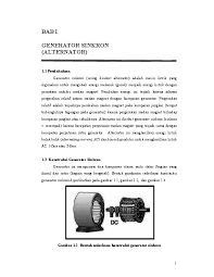 Contoh soal sebuah generator sinkron 30 mva, 15 kv, 60 hz memiliki reaktansi sinkron 1.2 pu dan resistansi 0.02 pu. Pdf Generator Sinkron Alternator Ayi Cahyana Academia Edu