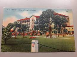 U S Veterans Home Bay Pines Florida Vintage Postcard Etsy Veterans Home Vintage Florida Indian Rocks Beach