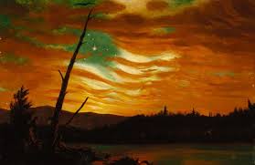 Twilight in the wilderness is an artwork on useum. Some Landscapes Our Banner In The Sky