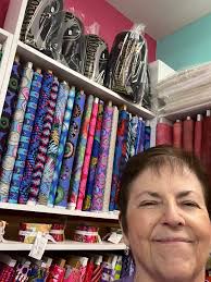 Free Spirit fabrics at OSEW Personal today