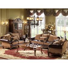 A few of our magnificent leather sofas are crafted in stunning exotic african leathers, and we offer an. Wooden Luxury Leather And Fabric Sofa Sets Gf43 Living Room Sofas Aliexpress