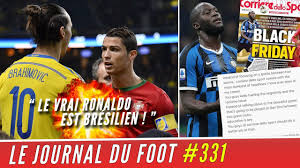 Lukaku and zlatan were teammates at manchester united but there was no love lost as they clashed just before the break. Ibrahimovic Cartonne Cristiano Ronaldo La Reponse De Lukaku Au Journal Italien Youtube