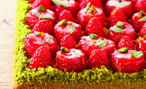 Sable Breton Fraises Du Leon Et Caramel Au Beurre Sale 2004 Par Christophe Adam Recette Sables Breton Recettes De Fraises Recette Tarte Aux Fraises