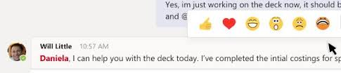 You don't need to be a. Send An Emoji Gif Or Sticker In Teams Office Support