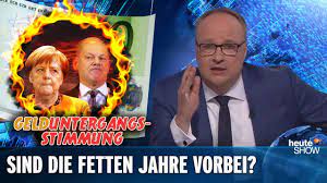 Alle folgen der sendung zdf heute sendung vom 21.05.2021 hier auf super mediathek ansehen. Wirtschaftskrise Die Grosse Panikmache Heute Show Vom 17 05 2019 Youtube