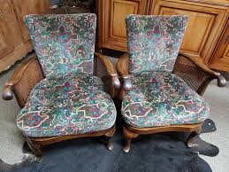 Fauteuil ancien style louis xv remis à neuf. Paire De Fauteuils Anglais Canne Lille Lens Arras