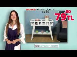 Modern, şık ve fonksiyonel özelliklere sahip dekorasyon, tamamlayıcı mobilya ve ev yaşam ürünleri uygun fiyat avantajı, ücretsiz iade ve taksit seçenekleriyle evidea'da! Dekorazon Com Da Dekorev Iki Katli Ciceklik Sehpa Youtube