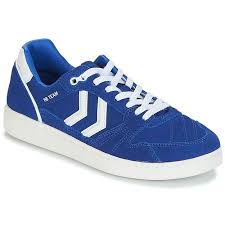Are you in need of a new pair of shoes? Hummel Hb Team Suede Blue Fast Delivery Spartoo Europe Shoes Low Top Trainers 71 96