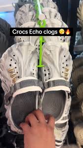 @Crocs new Echo Crocs :) I love them they're so comfortable. I have a bunch  of Crocs but these are by far my favorite Crocs I own #crocs #crocsshoes  #crocsechoclog #crocsecho #crocsclogs #crocs #shoes ...